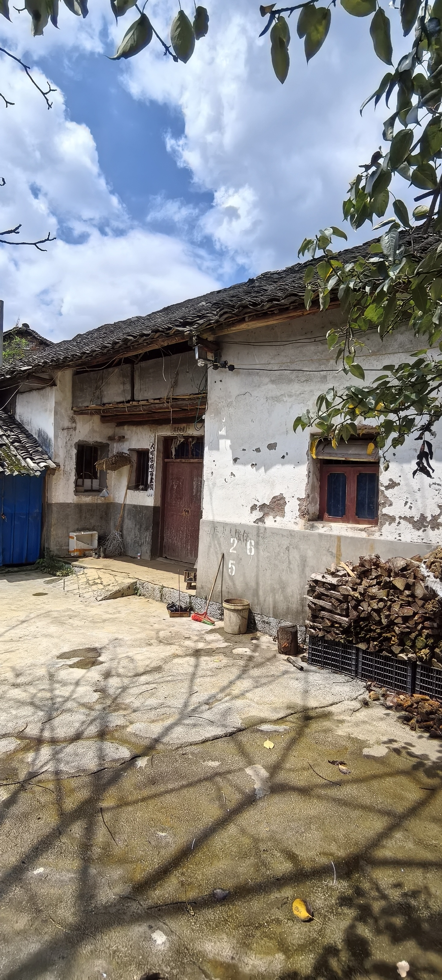 万峰林屋舍出租----（带50平庭院）