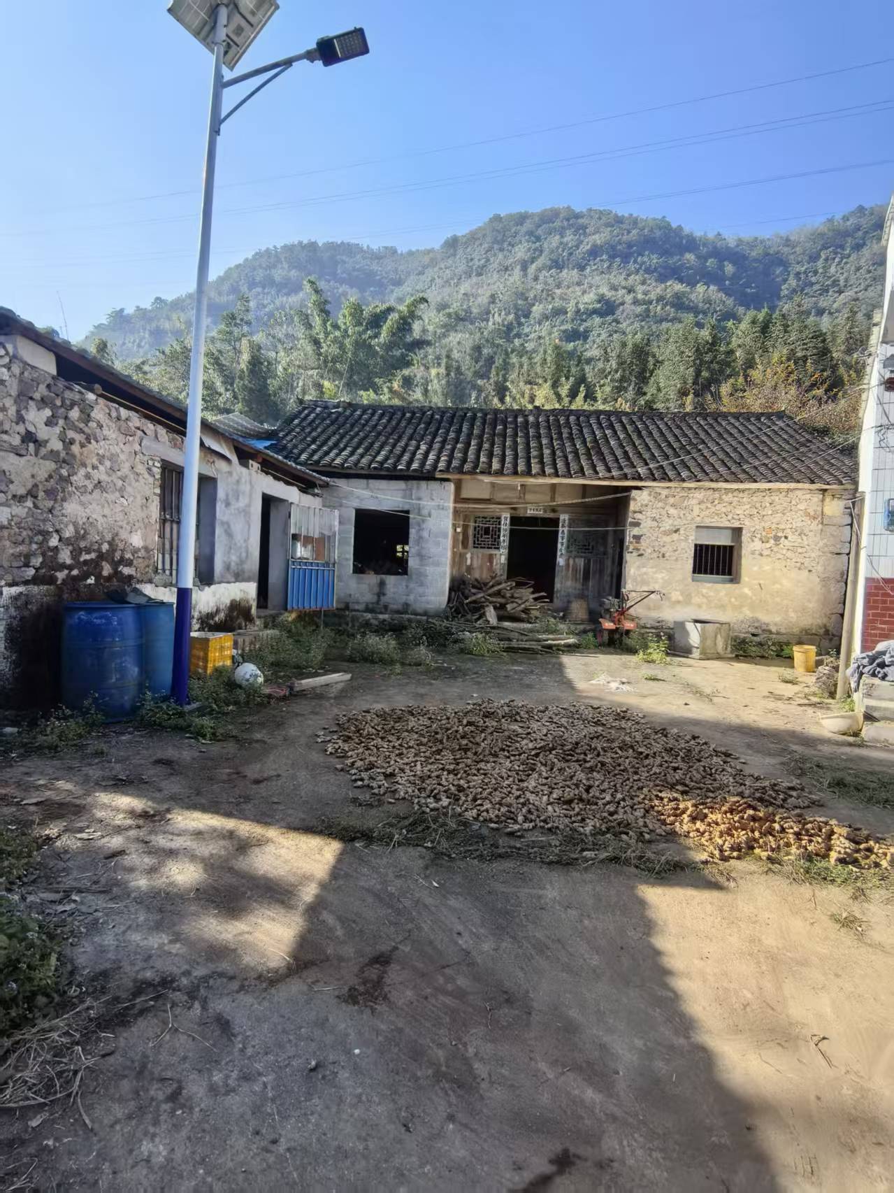 万峰林屋舍出租----（带10平庭院）