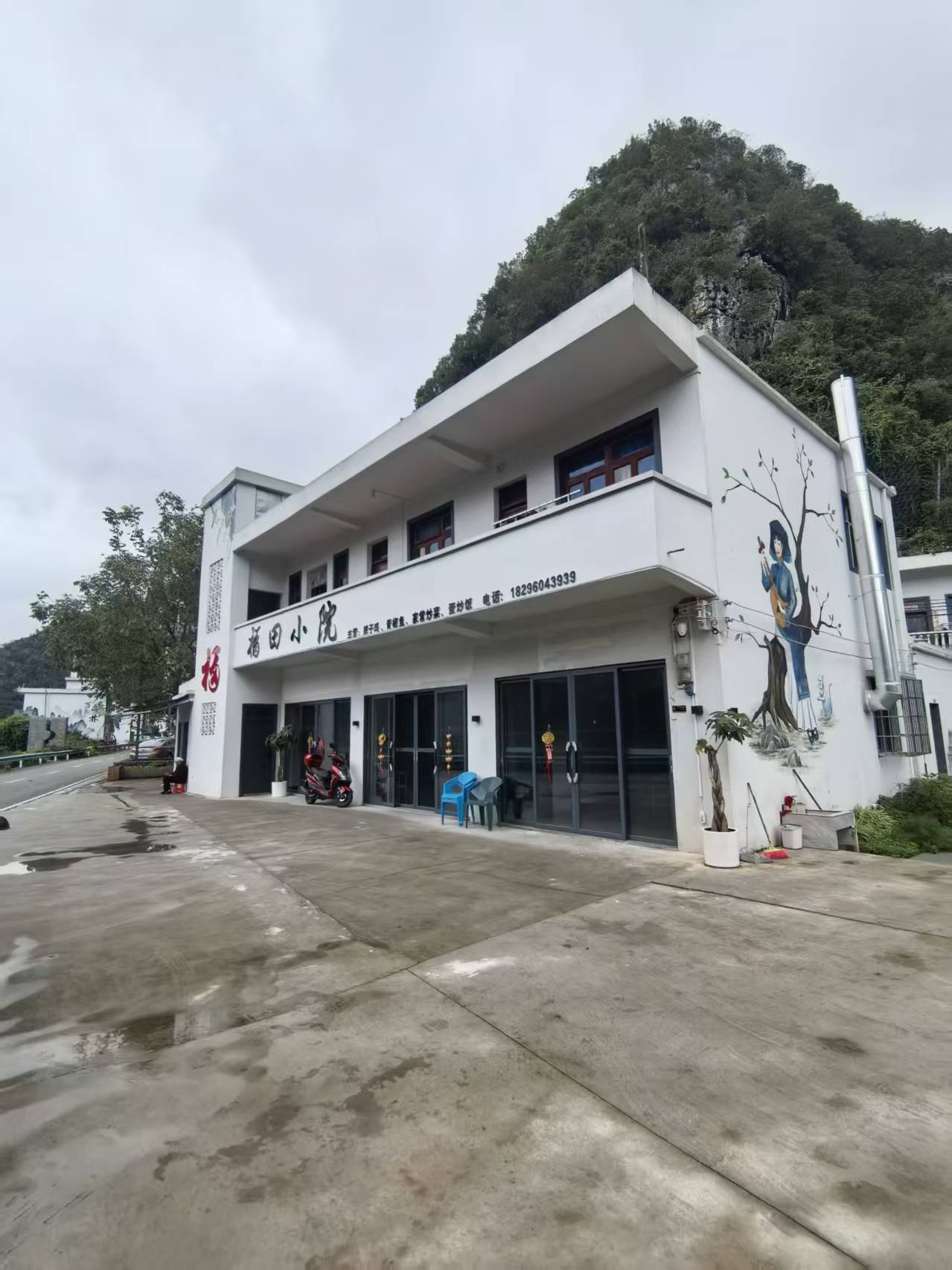 万峰林自有房屋出租----（带50平庭院）